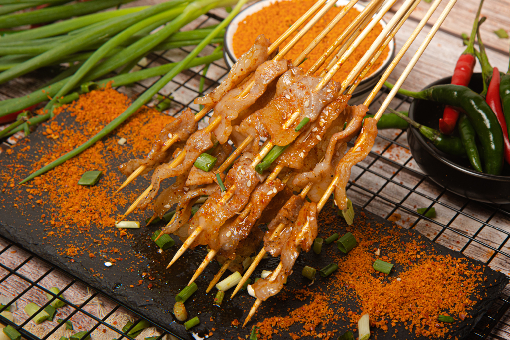 五花肉烤串素材-五花肉烤串模板-五花肉烤串图片免费下载-设图网