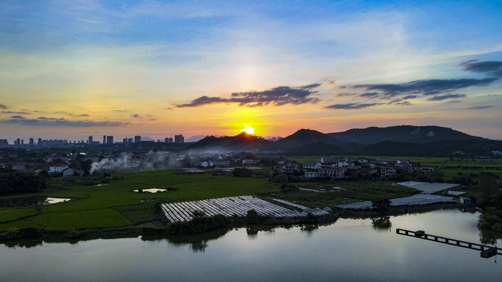 日落夕阳素材-日落夕阳模板-日落夕阳图片免费下载-设图网