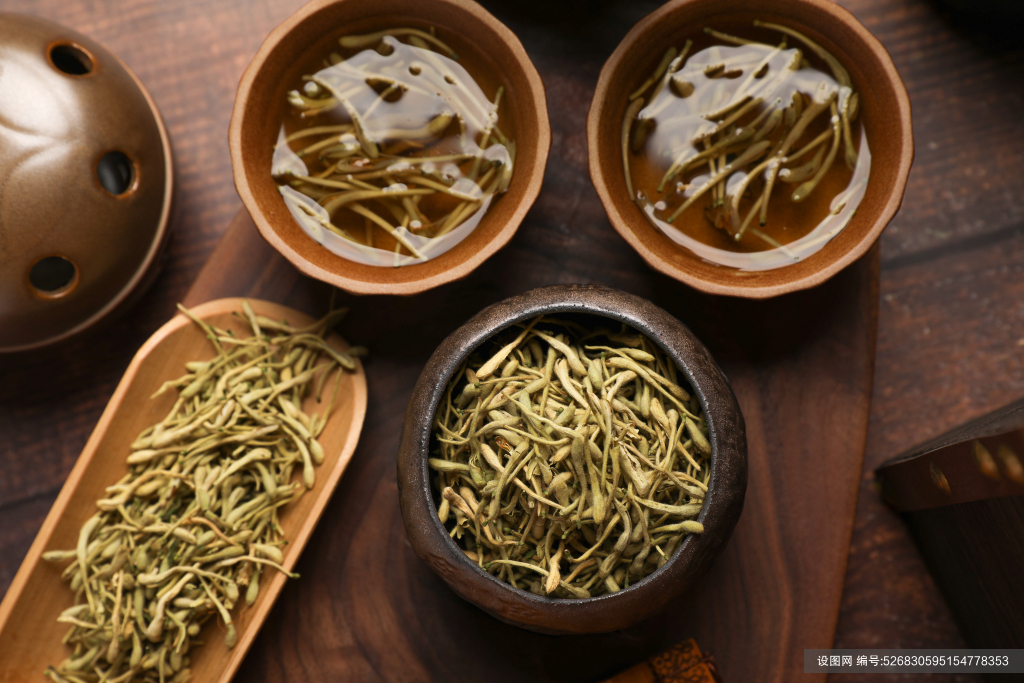 茶道金银花茶布景静物茶文化花茶摄影图jpg下载_编号526830595154778353-设图网