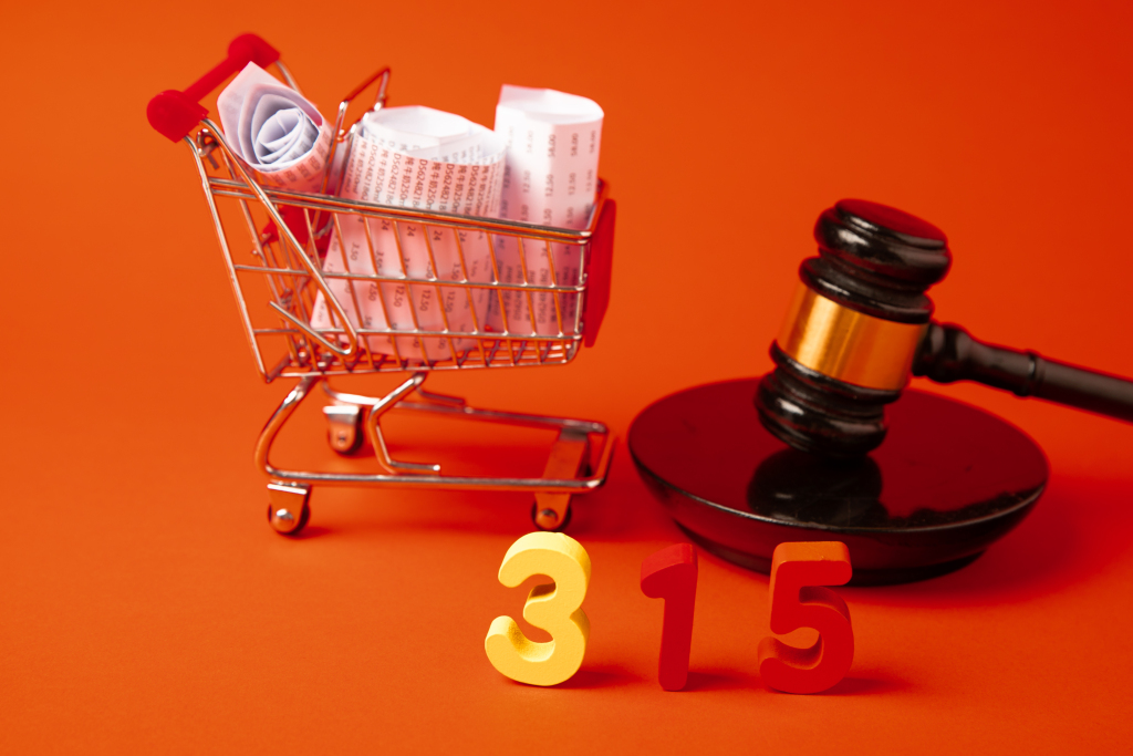 法槌公平公正315消费者权益日维权摄影图