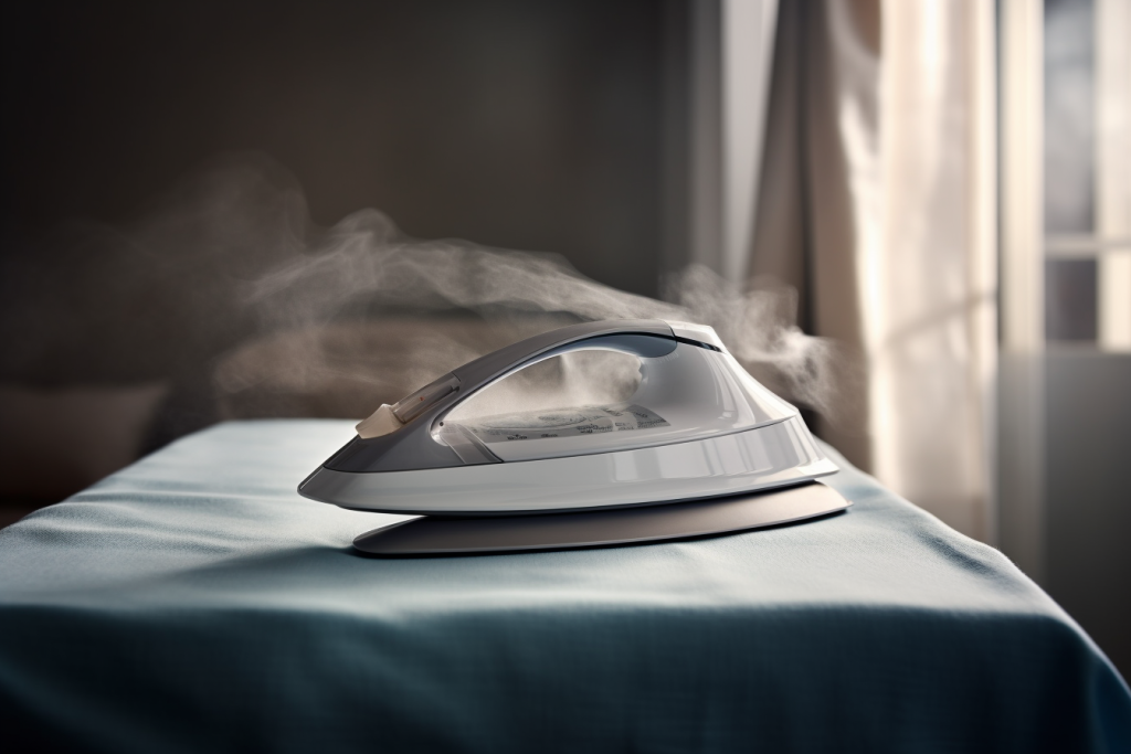 生活用品蒸汽电熨斗家用电器摄影图