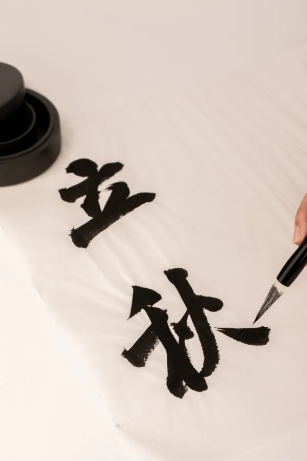 墨毛笔字照片-墨毛笔字作品