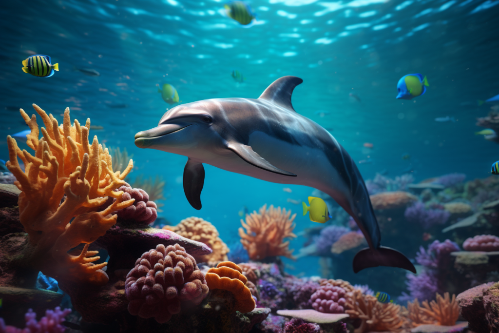 奇妙海洋海底世界摄影图片