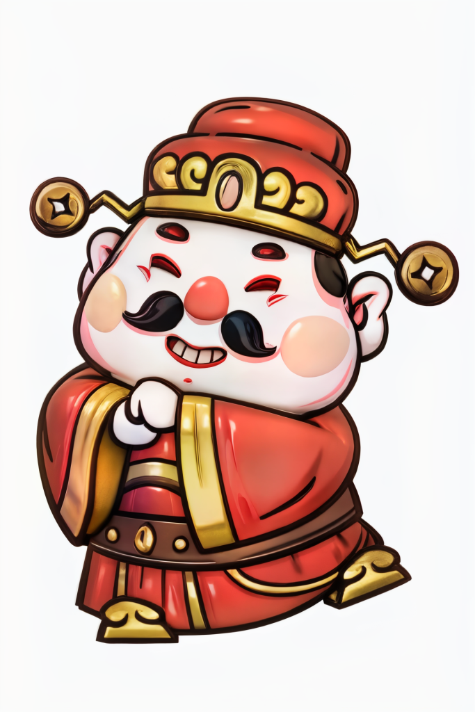 恭贺新年祥瑞新年春节卡通模型图片