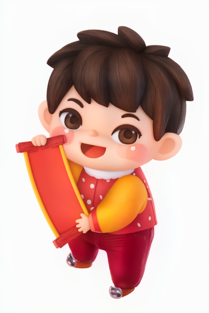 中国传统文化新年春节卡通模型图片