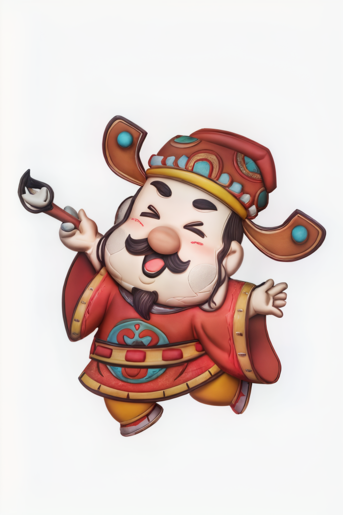可爱卡通吉祥传统新年春节卡通模型图片