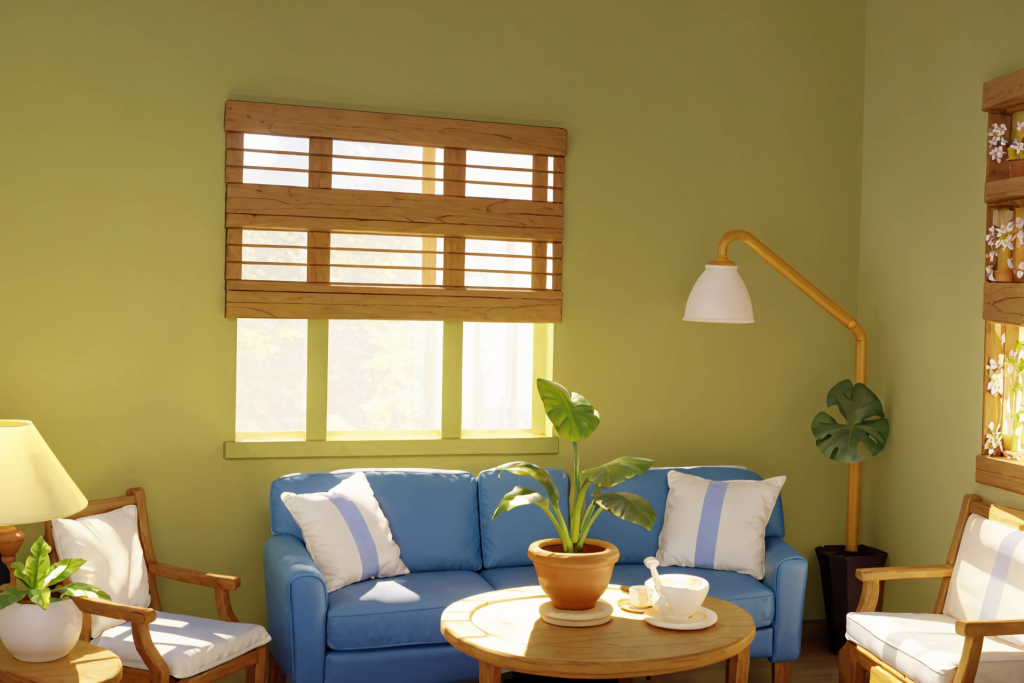 干净舒适客厅室内装修效果图模型