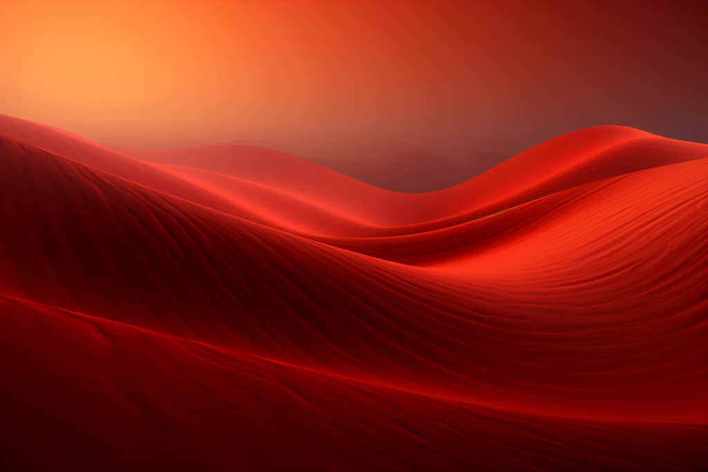 红色激情党建风抽象飘带背景图