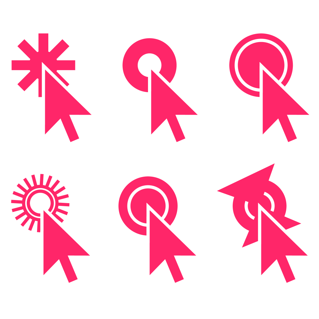 动感图标箭头指示元素设计免抠元素