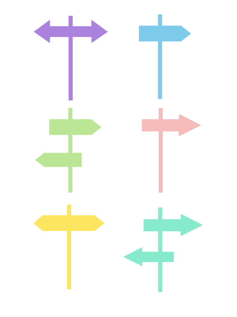动感图标箭头指示元素设计免抠元素