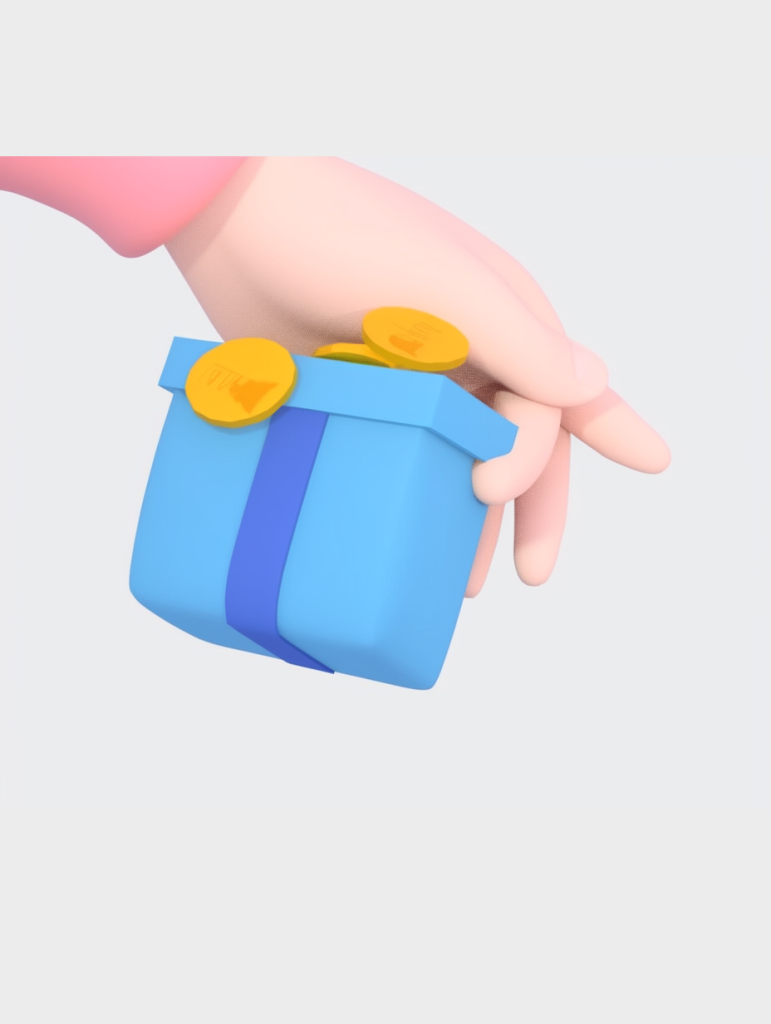 手指双11C4D电商促销手势模型图片
