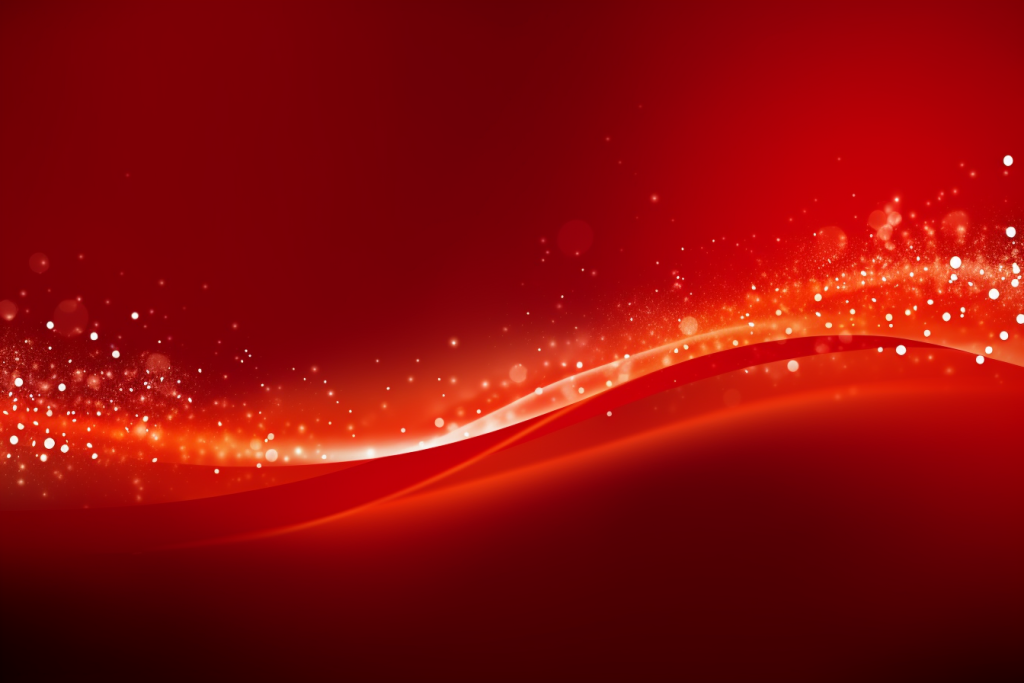 红色科技会议抽象弯曲线条背景图