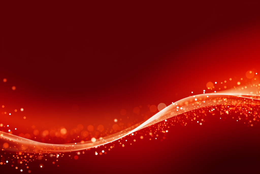 红色科技会议抽象弯曲线条背景图