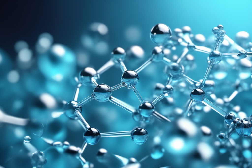 粒子生物学医美液体泡泡分子3d医疗模型