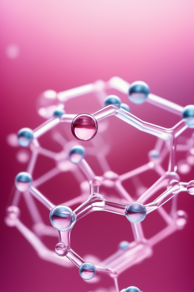 粒子生物学医美液体泡泡分子3d医疗模型