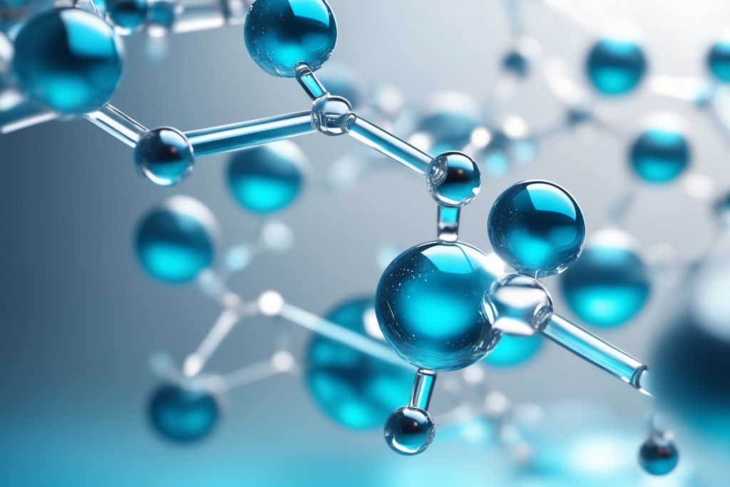粒子生物学医美液体泡泡分子3d医疗模型