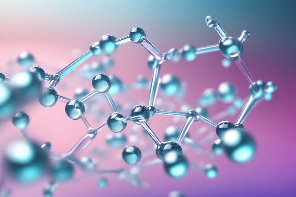 水滴水珠医美液体泡泡分子3d医疗模型