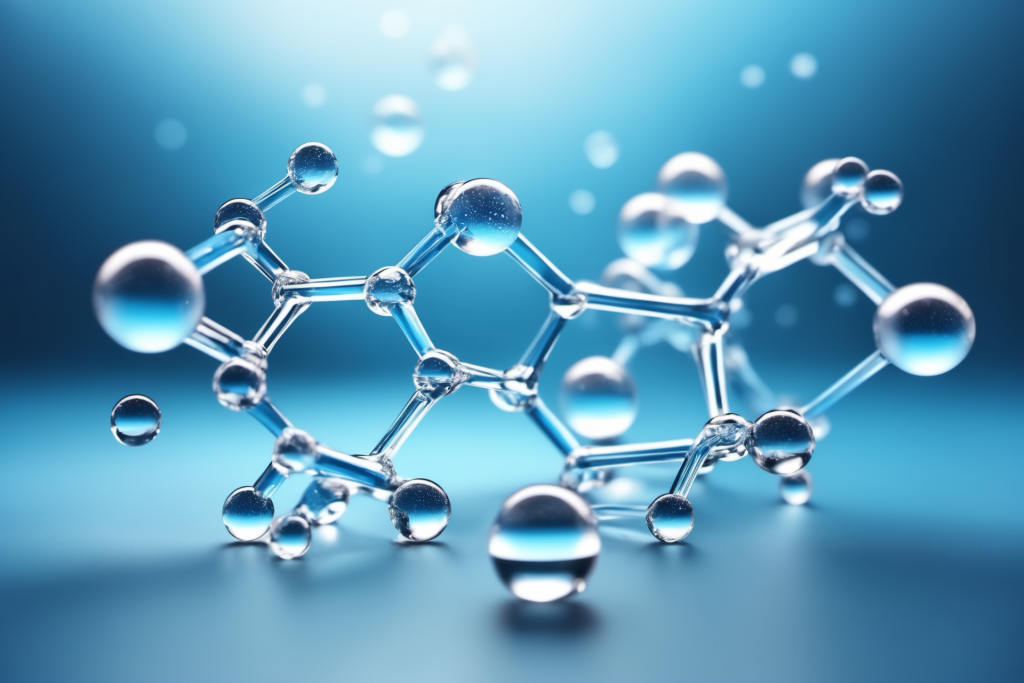 粒子生物学医美液体泡泡分子3d医疗模型