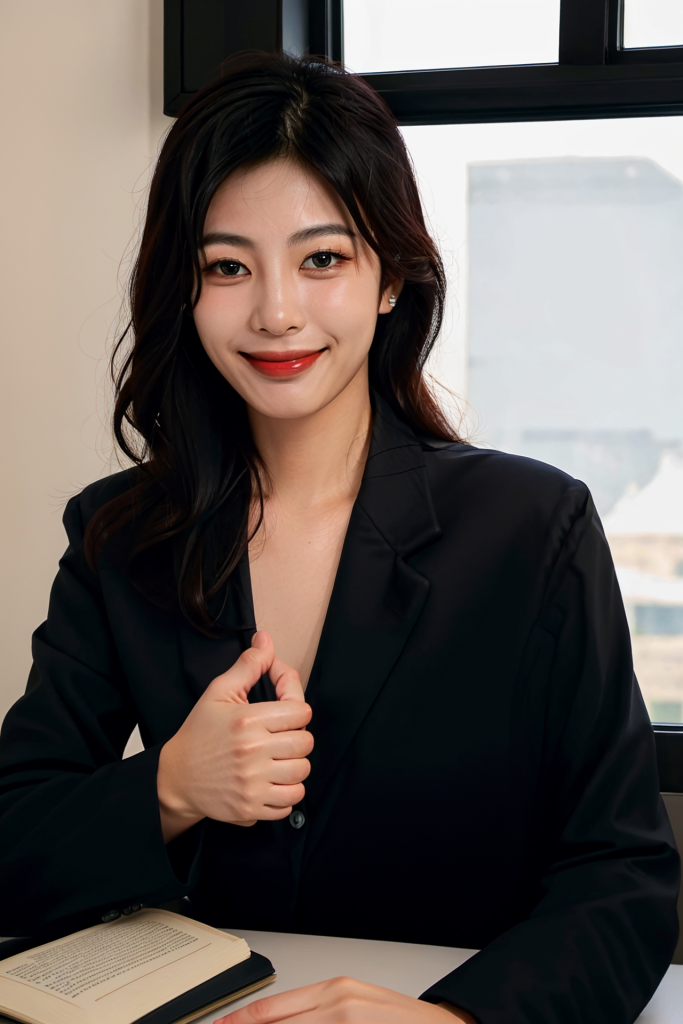 商业职业女性肖像摄影图