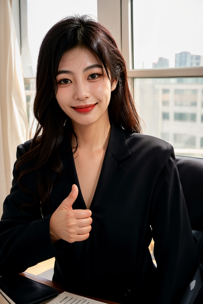 商业职业女性肖像摄影图