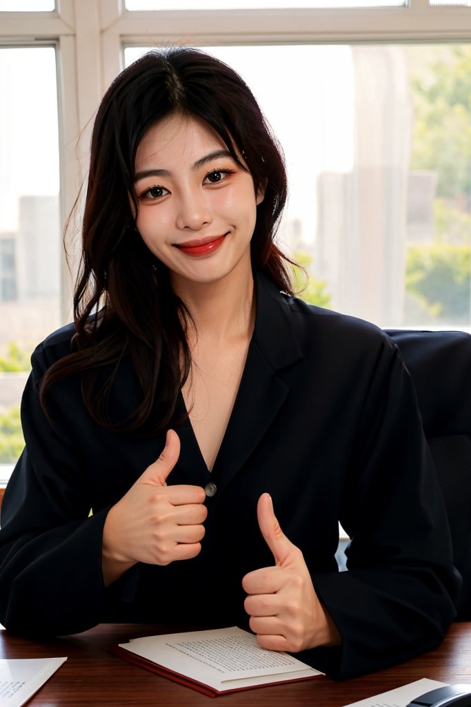 商业职业女性肖像摄影图
