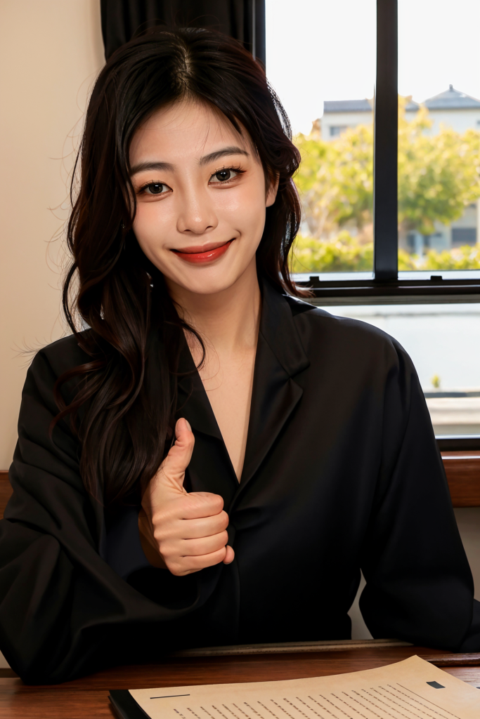 商业职业女性肖像摄影图