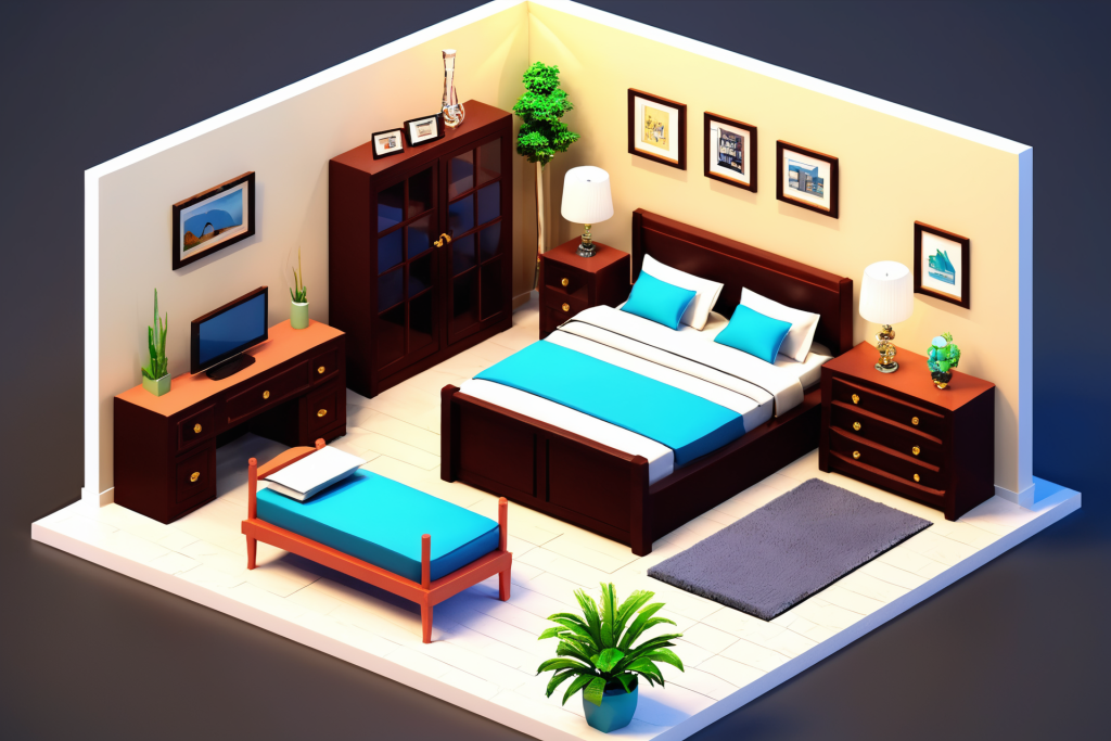室内模型设计3D室内设计装修透视图模型png下载_编号610072631642822958-设图网