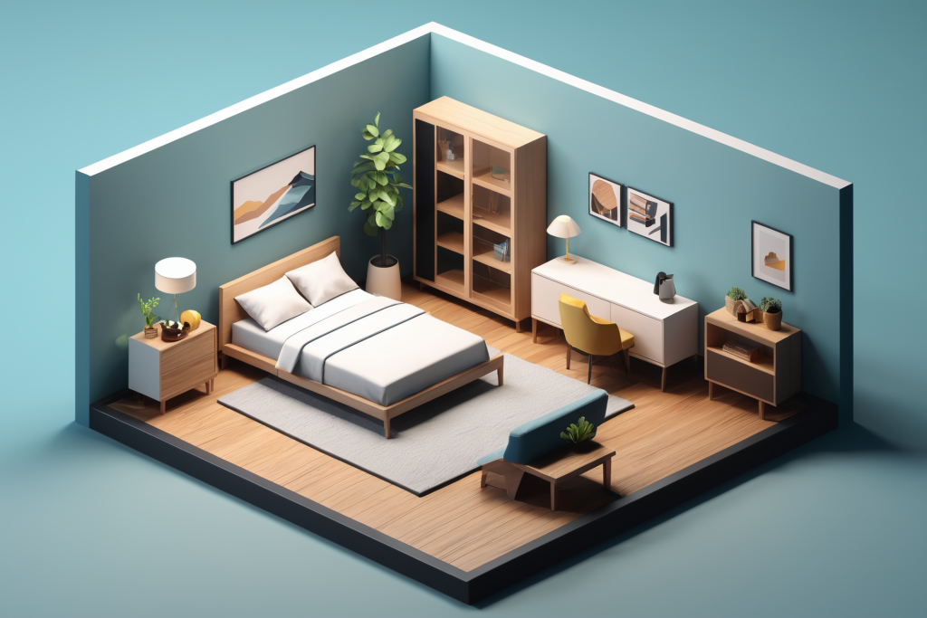 室内套图3D室内设计装修透视图模型png下载_编号610080139304377581-设图网