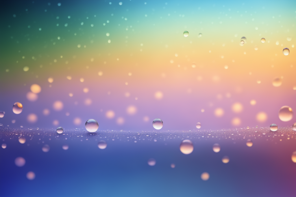 水元素水珠梦幻渐变背景图