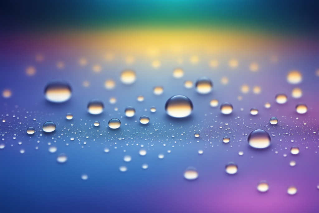 水元素水珠梦幻渐变背景图