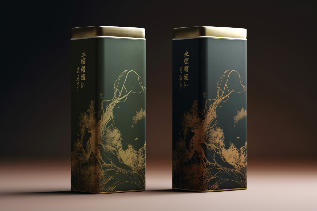 普洱茶茶叶罐装包装样机模型png下载_编号610570094271141207-设图网