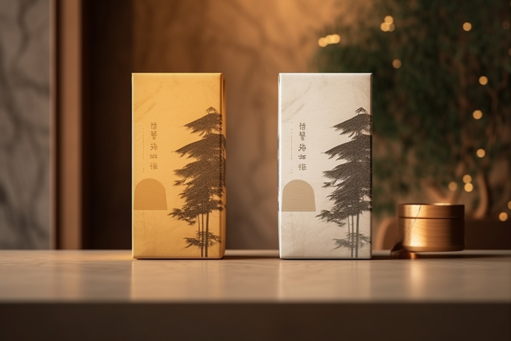 包装素材茶叶罐装包装样机模型png下载_编号610570884415101480-设图网