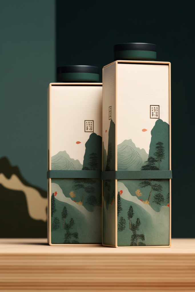 茶叶展示包装样机茶叶罐装包装样机模型png下载_编号610572236084090167-设图网