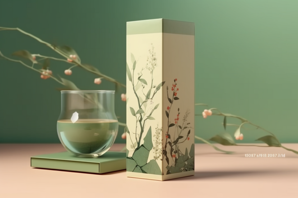 品牌茶叶罐装包装样机模型