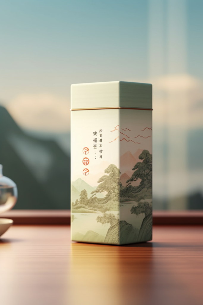 茶叶素材设计茶叶罐装包装样机模型效果图png下载_编号610600464861500959-设图网