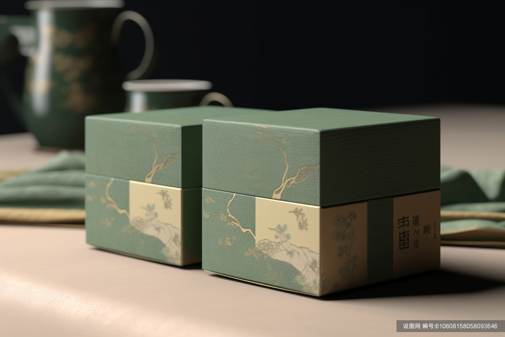 茶叶素材设计茶叶罐装包装样机模型效果图png下载_编号610608158058093646-设图网
