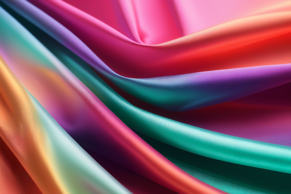 炫彩绸布光滑绸缎丝绸渐变背景图