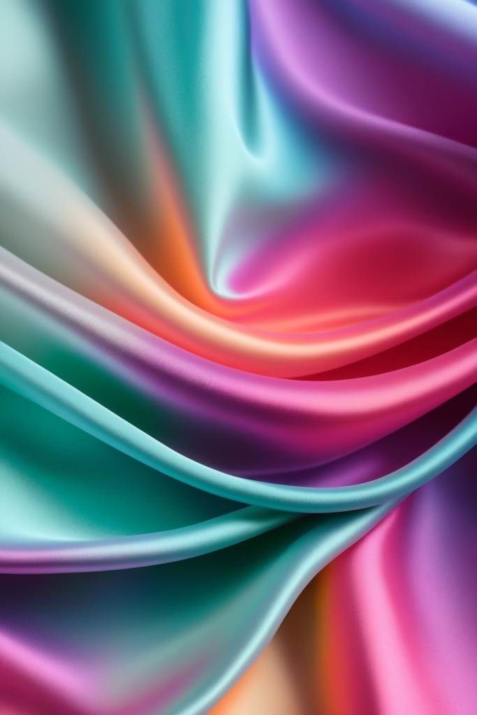 炫彩绸布光滑绸缎丝绸渐变背景图