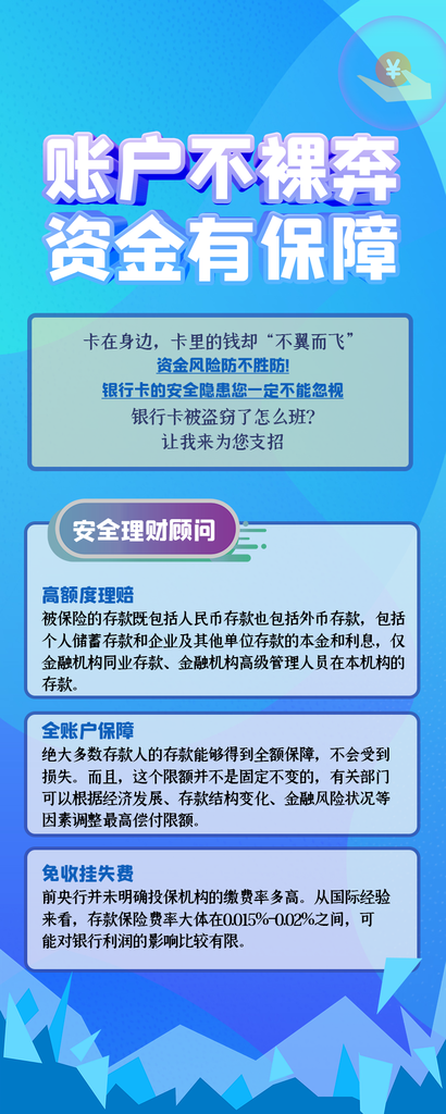 金融理财介绍长图设计
