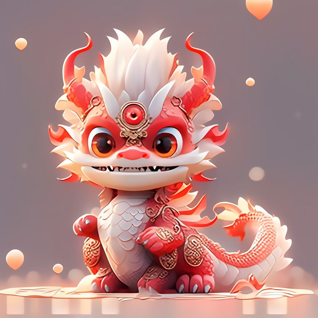 3d中国龙元素图片素材2024中国龙图片