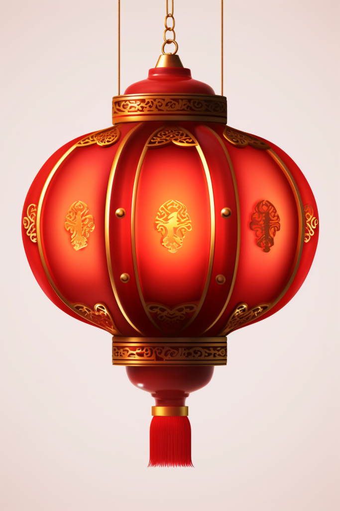 新春元素C4D新年喜庆福袋金币模型