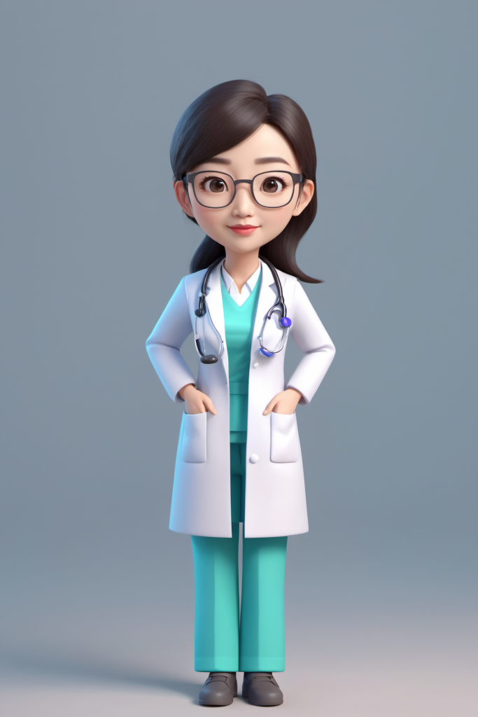 医者仁心医生人物模型