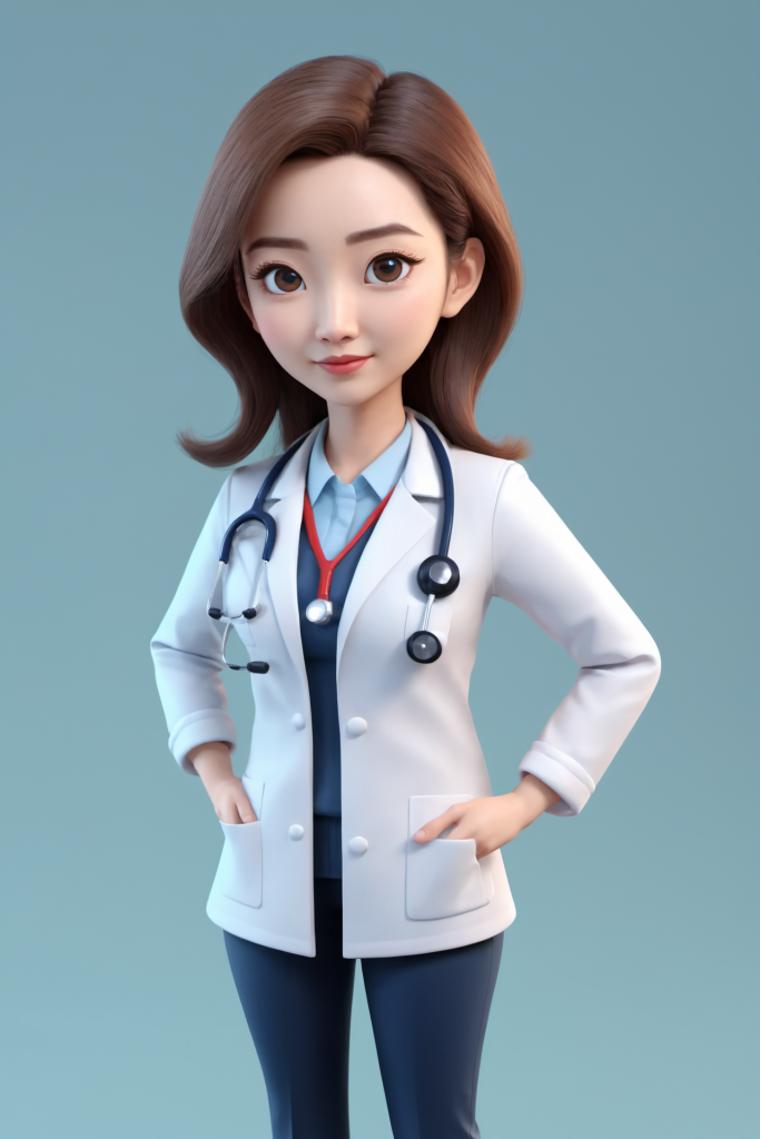 医者仁心医生人物模型