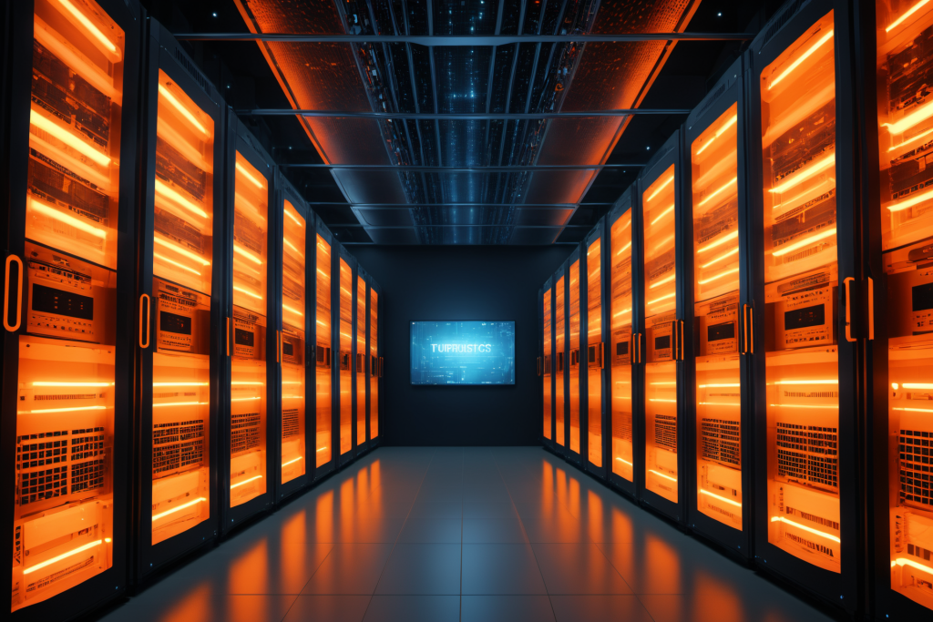 创意设计室内数据中心科技摄影图片