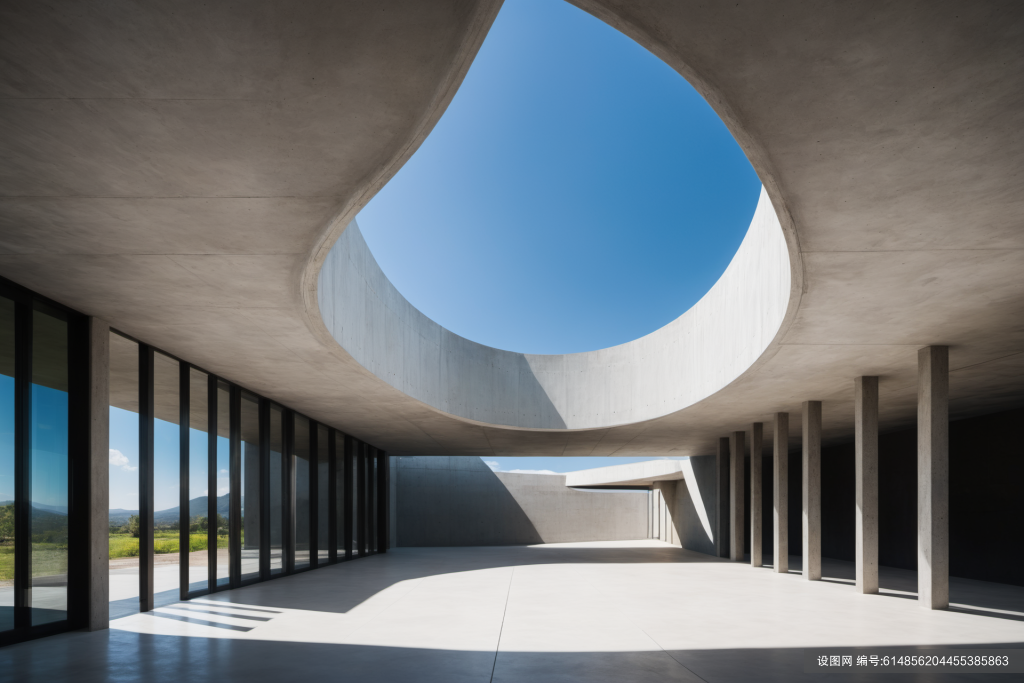 建筑装修工业建筑模型空间摄影图png下载_编号614856204455385863-设图网