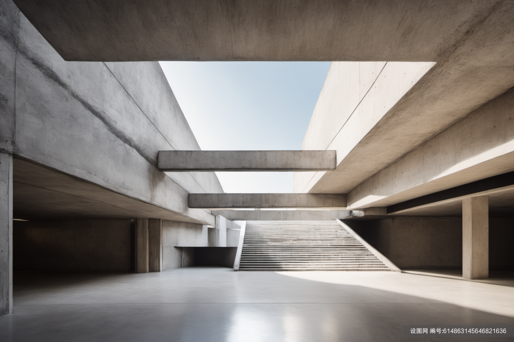 建筑装修工业建筑模型空间摄影图png下载_编号614863145646821636-设图网