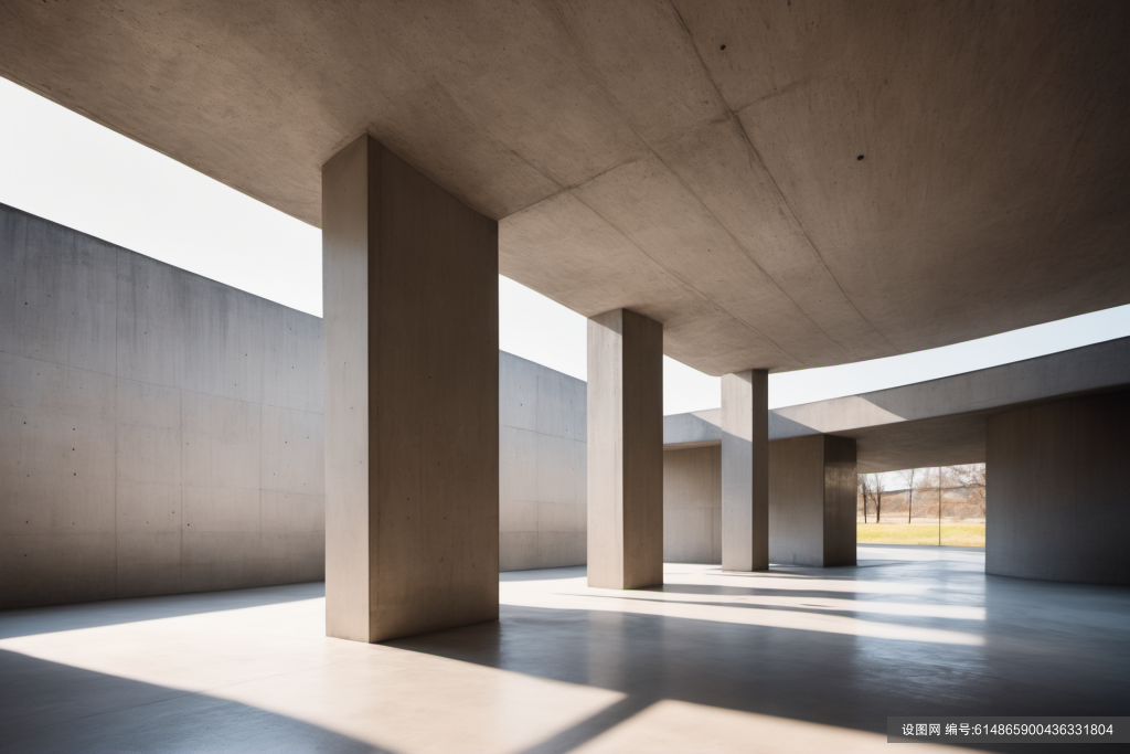 建筑表现工业建筑模型空间摄影图png下载_编号614865900436331804-设图网