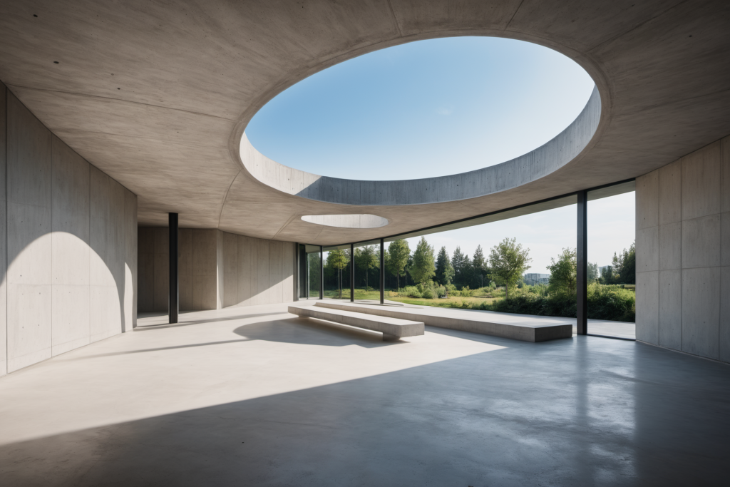 多层建筑工业建筑模型空间摄影图
