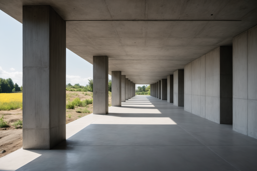 多层建筑工业建筑模型空间摄影图