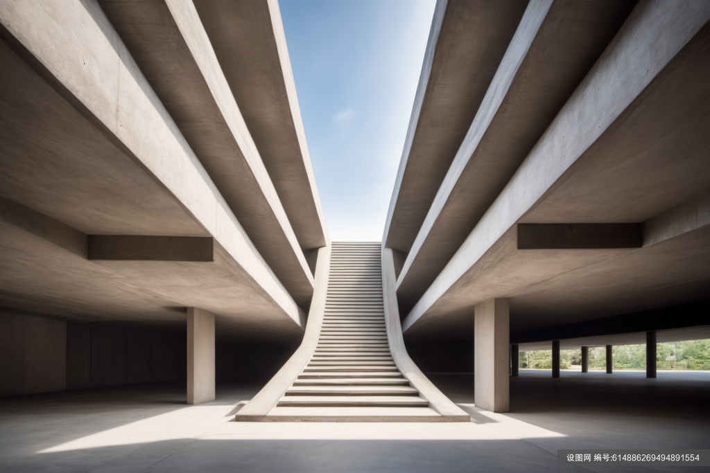 现代公共工业建筑模型空间摄影图png下载_编号614886269494891554-设图网